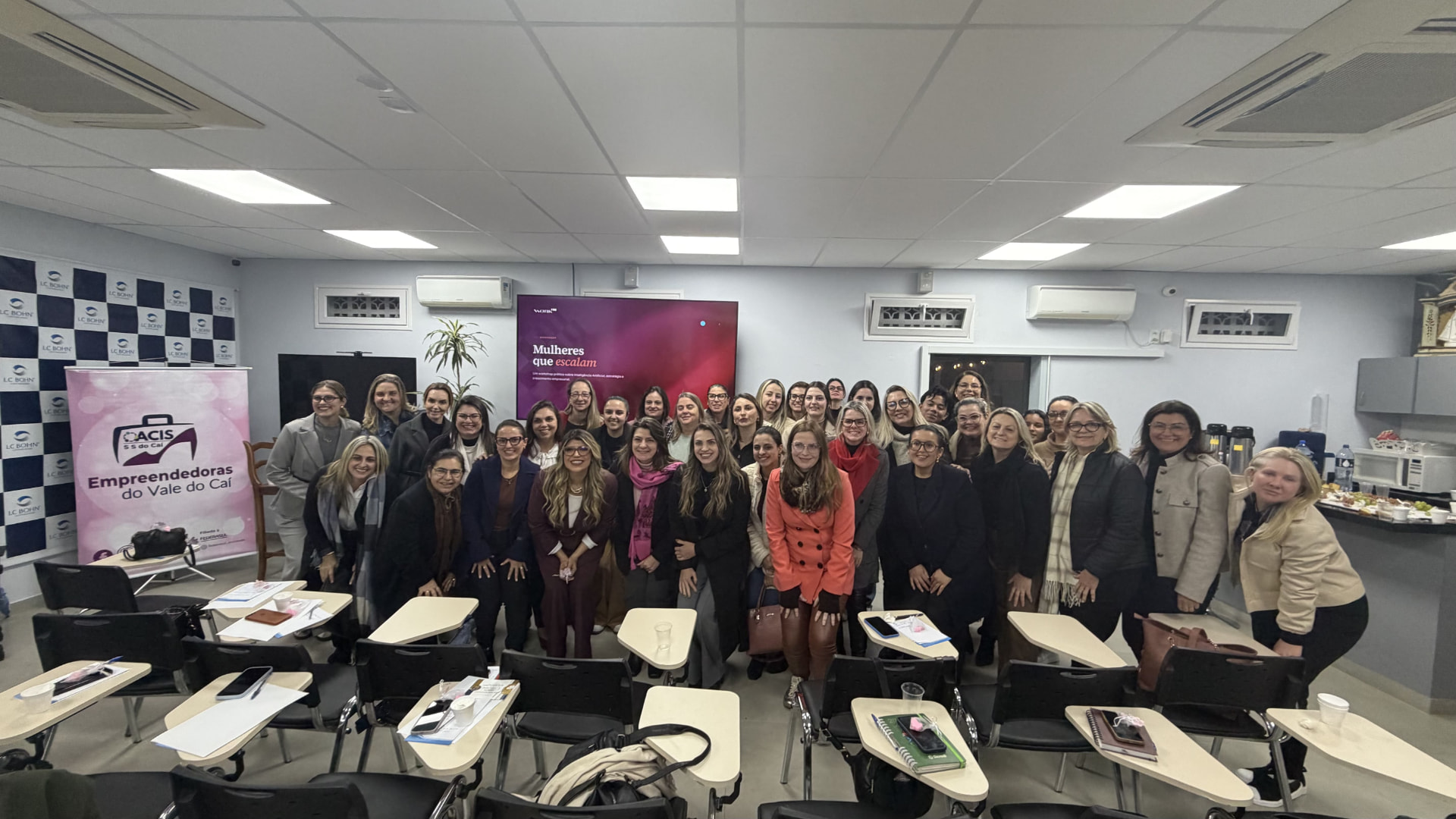 Acis São Sebastião do Caí: Workshop Mulheres que Escalam